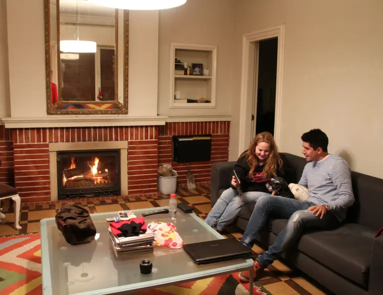 Host family, half board, single – Lacunza